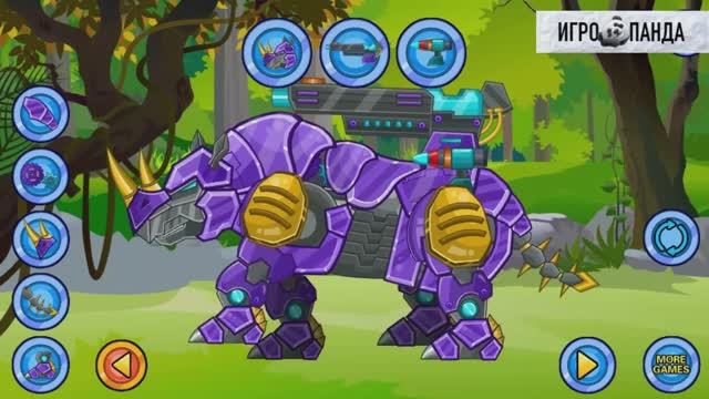 Зоопарк Робот Носорог. смотреть онлайн