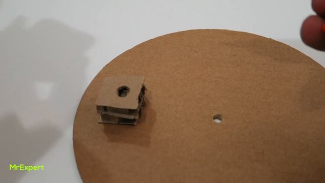 How To Make $1 Wall Clock or Table Clock From Cardboard MrExpert смотреть онлайн