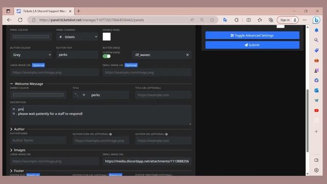 ♡ How to create Multi Panel Tickets (discord tutorial) смотреть онлайн