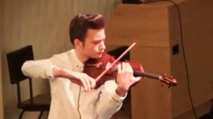 Сен-Санс "Этюд в форме вальса" , Богдан Юсуфханов (скрипка), 15 лет