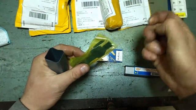 Токарные резцы для ТВ-4 Посылка из китая,вскрытие.