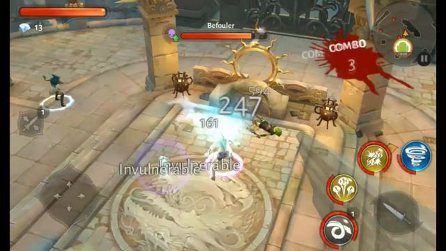 DUNGEON HUNTER 5: STRONGHOLD BATTLE Android Gameplay смотреть онлайн