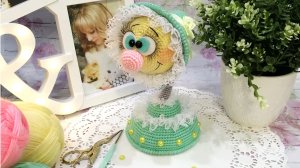 Ажурная Лампочка / вязаные игрушки (крючком)