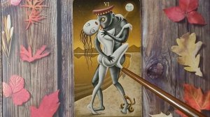 Для начинающих. Видеоурок по колоде "Таро безумной луны".Старший аркан Влюбленные