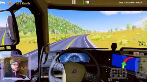 ЕДУ В WORLD TRUCK DRIVING SIMULATOR ПО ПРАВИЛАМ НА ДОНАТНОМ ГРУЗОВИКЕ