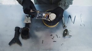 Как разобрать шлифовальную машинку HANKO ROS