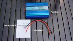 1500w Pure Sine Wave Inverter