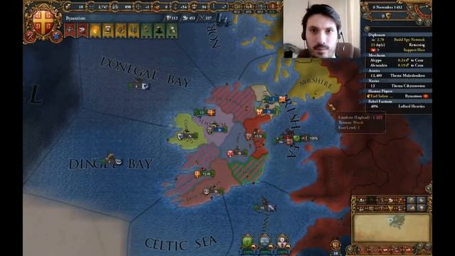 EU IV - Byzantium - I need a Hero! (Very Hard, Ironman) - part 4 - Marriage and Betrothal смотреть онлайн