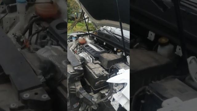 GEELY ATLAS замена решетки радиатора, фара, бампер смотреть онлайн