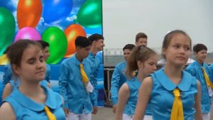 Праздник детства // Парад в День защиты детей