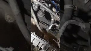 замена радиатора + радиатора кондиционера + замена антифриза volkswagen passat b3-b4