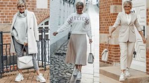 МОДНЫЕ ОБРАЗЫ В СТИЛЕ СПОРТ-ШИК И СПОРТ-КЭЖУАЛ ДЛЯ ЖЕНЩИН 50+?