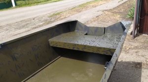 Лодка плоскодонка своими руками.
