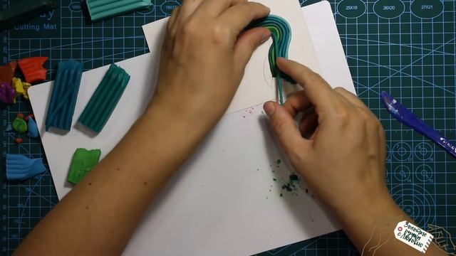 Как сделать рыбку в смешанной технике. Пластилинография: мозаика и квиллинг смотреть онлайн