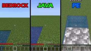 sounds of minecraft JAVA vs BEDROCK vs POCKET EDITION