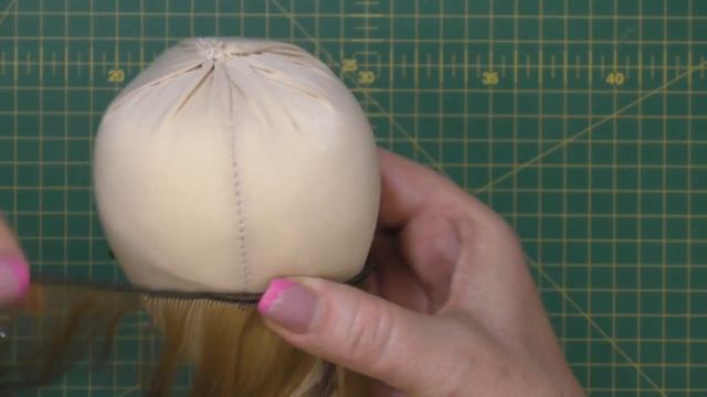 Текстильная кукла 35 см МК Как пришить волосы и сшить обувь кукле большеножке//Бесплатный курс #6 смотреть онлайн