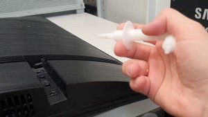 Замена экранной панели на гнутый телевизор Samsung 55 диагональ