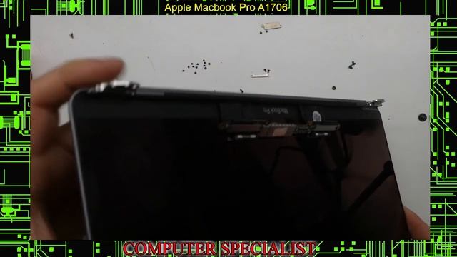 Apple Macbook Pro A1706 (2016, 2017) LCD Screen Assembly Replacement смотреть онлайн
