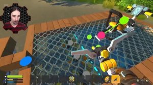 Water Cannon Experiment! Can They Propel a Boat? - Scrap Mechanic Survival Mode [SMS 16]