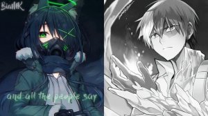 Nightcore ↪ Believer ✗ Gasoline  {Switching Vocals} GINGERGREEN mixed mashup