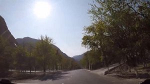 ?? Beautiful view of Kopetdag mountains on the way to Maral restaurant, Turkmenistan ??