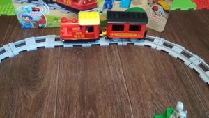 Обзор Поезда Lego duplo steam train 10874.