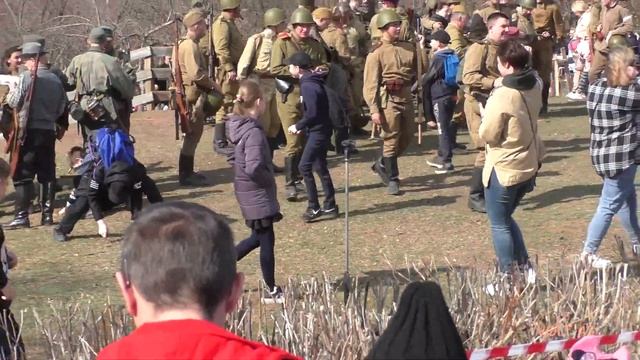 Вятские Поляны 3ч. Военно-историческая реконструкция"Один бой из 45" 3 часть.