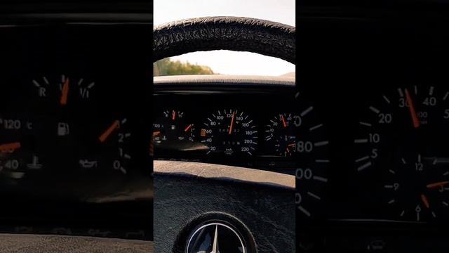 Kleine Probefahrt Autobahn 190E