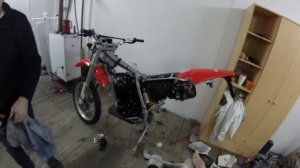 Honda XR400 и XR250.Эндуро в мотард и наоборот.Обзор проделаных работ