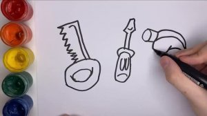 Рисование пила для детей рисунки для детей