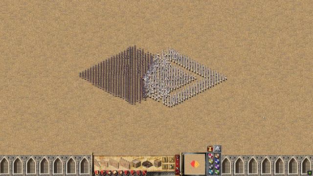 Stronghold HD ►Battle Arab Swordsmen vs. Swordsmen смотреть онлайн