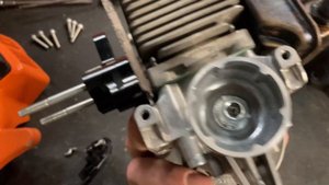 STIHL FS38 trimmer - Piston & Cylinder Replacement