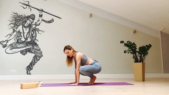 БАЛАНСЫ НА РУКАХ: бакасана, эка пада каундиниасана, аштовакрасана