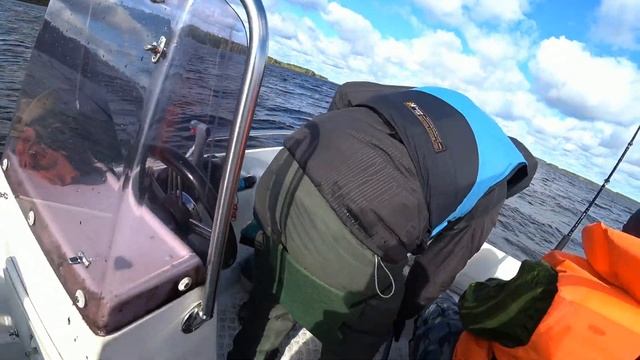 Рыбалка на Рыбинском водохранилище. Устье реки Молога.