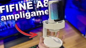 Бюджетный игровой микрофон Fifine AmpliGame A8 и кронштейн BM63