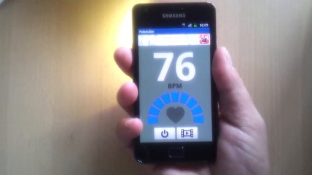 Android, Heart rate monitor without any external hardware. смотреть онлайн
