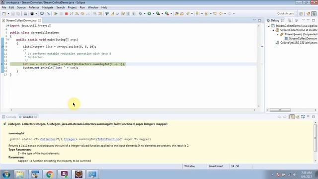 How to use collect[Terminal operations] method in Java 8 Stream? | Streams in Java 8