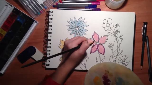 Цветы.Графика / Flowers.Graphics :) смотреть онлайн