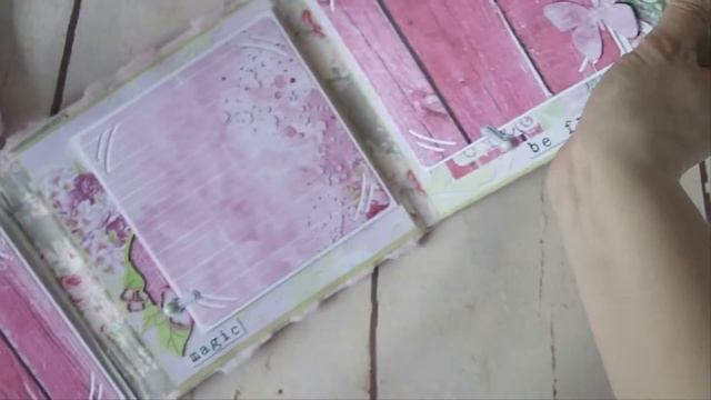 Обзор мини альбома из бумаги Lemon Craft смотреть онлайн