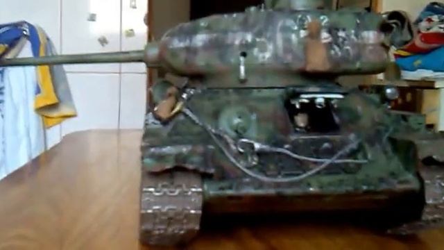 T-34 .85 1/16 WSN RC смотреть онлайн