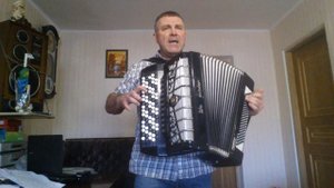 Чёрные глаза. на баяне