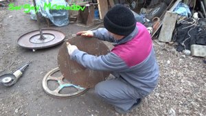➤ДОЖДЕВАЛЬНАЯ МАШИНА БАРАБАННОГО ТИПА. СБОРКА БАРАБАНА. СВОИМИ РУКАМИ. DIY. ЧАСТЬ 2.