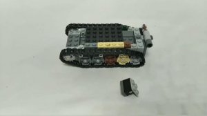 LEGO инструкция на лёгкий немецкий танк Pz 1