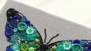 DIY BUTTON ARTS AND CRAFTS | USES FOR OLD BUTTONS | UPCYCLE BUTTONS