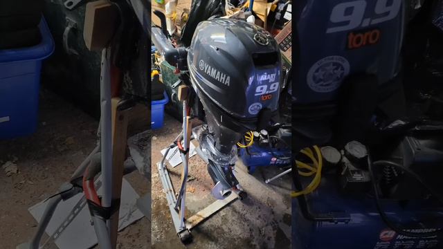 2022 Yamaha 9.9hp Four Stroke смотреть онлайн