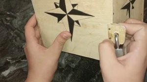 самодельный сейф из дерева