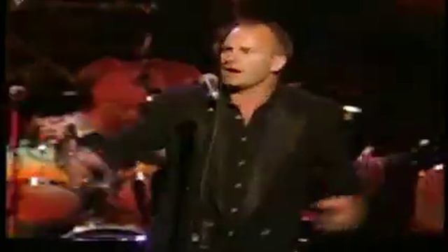 Dire Straits & Eric Clapton & Sting & Phil Collins - Money for Nothing (Live)