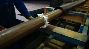 Сборка труб в ППУ теплоизоляции