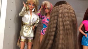 Культовые Барби 90-х/ Hollywood Hair Barbie, Totally Hair Barbie, Glitter Hair Barbie