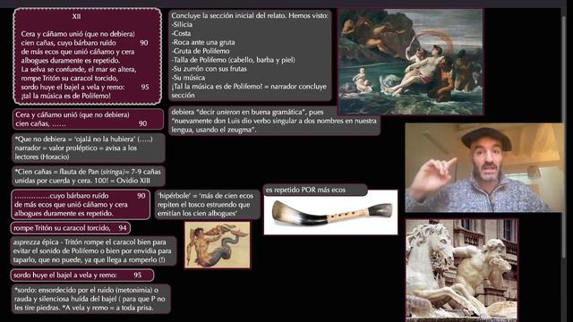 FABULA DE POLIFEMO Y GALATEA 12 - EXPLICADA смотреть онлайн